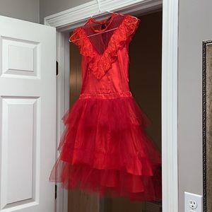Lydia Deetz red dress Halloween costume
